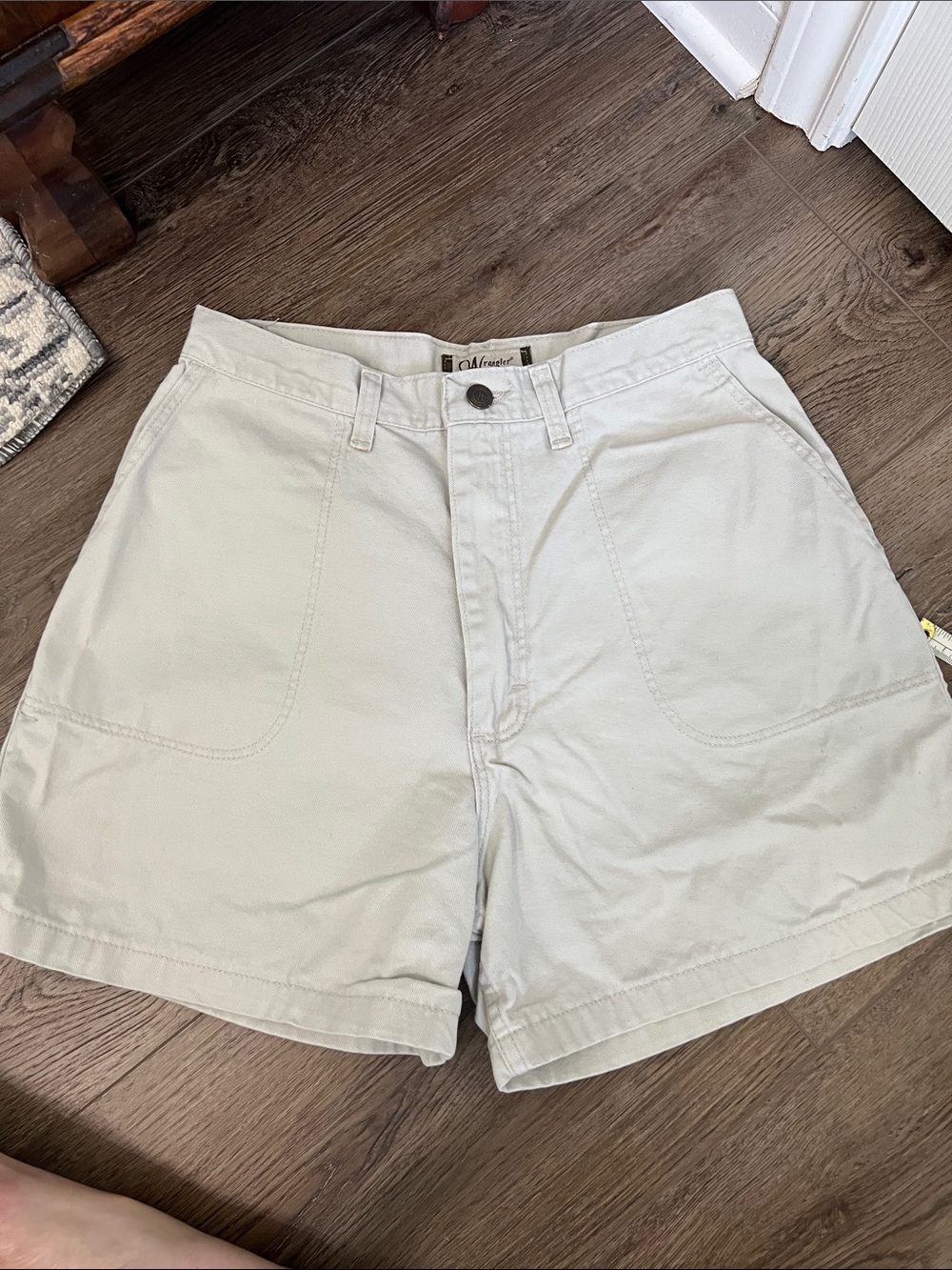 Vintage Wrangler Light Beige Women's Shorts